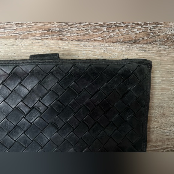 Vintage BOTTEGA VENETA black wallet - read description - Picture 14 of 16